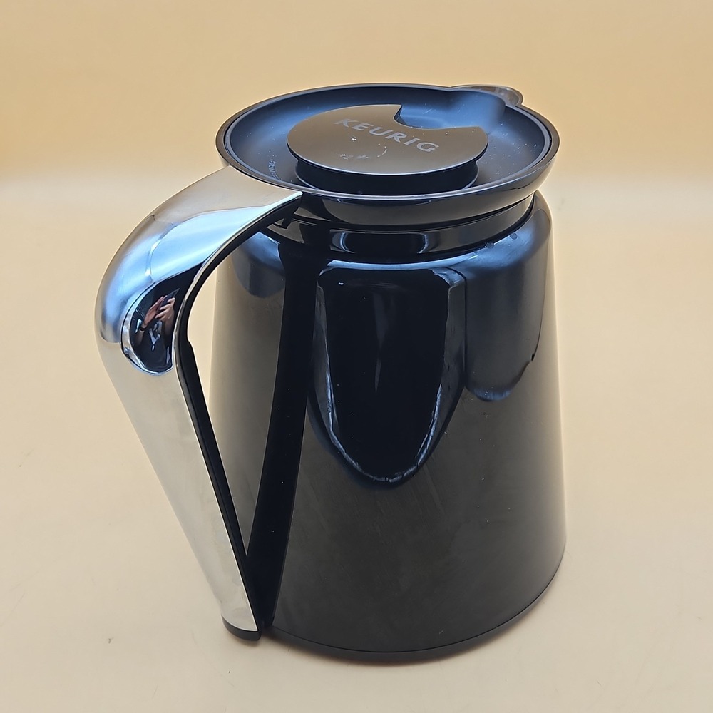 KEURIG 2.0 K-Carafe THERMAL Coffee Pot Silver Handle 4 Cup 32oz Replacement